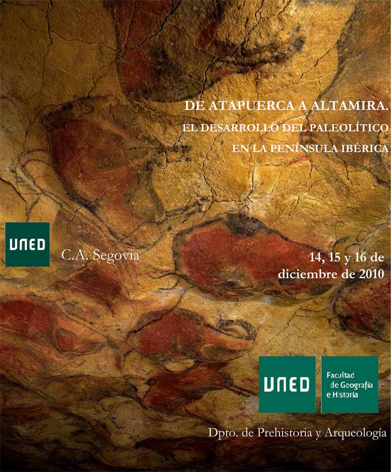 Curso Paleolitico en UNED Segovia