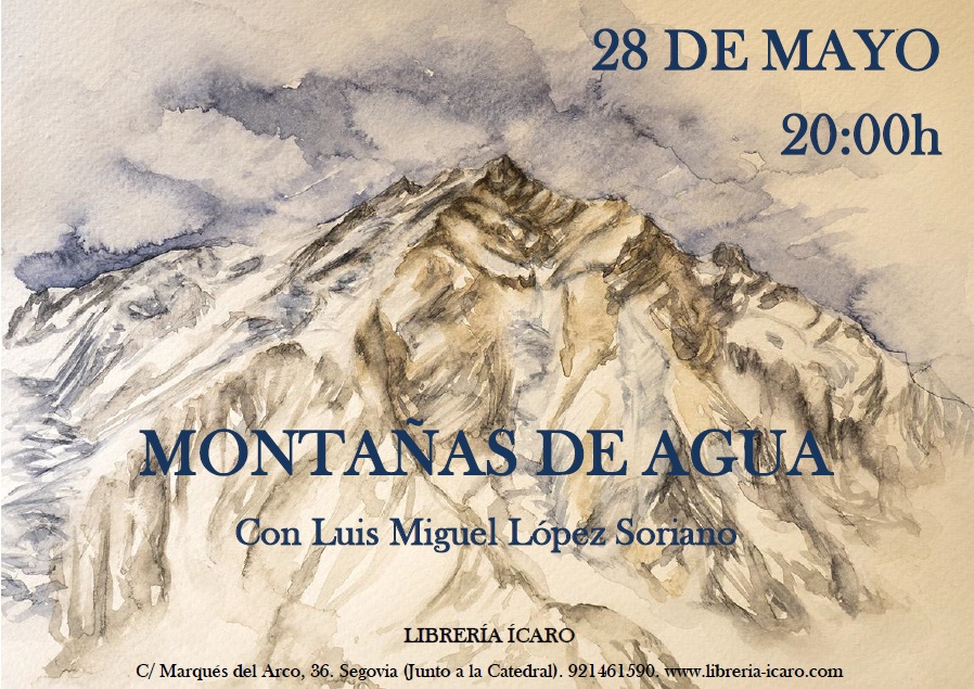 Las ‘Montañas de agua’ se presentan en Segovia