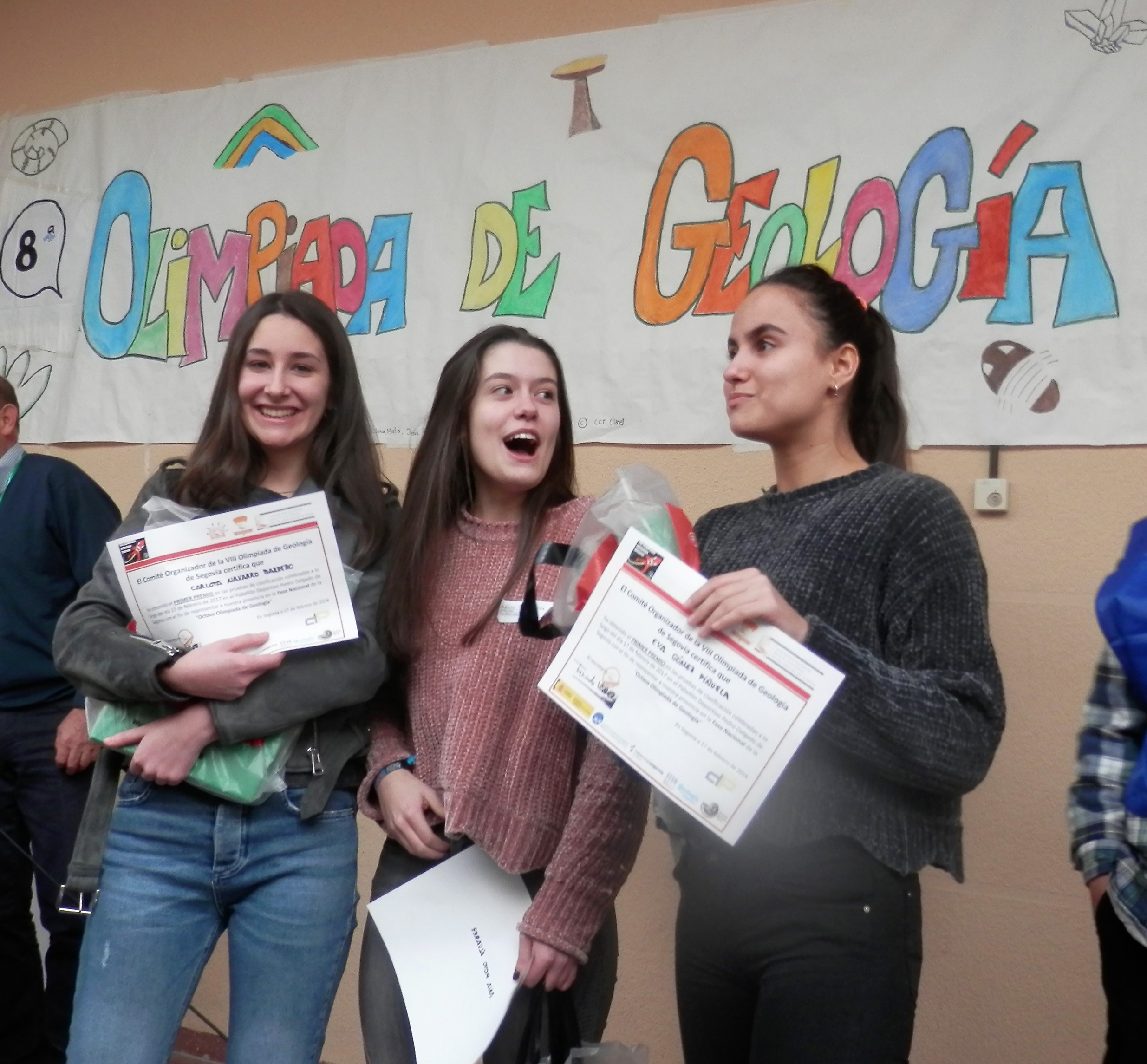 Resultados de la edición segoviana de la 8ª Olimpiada de Geología