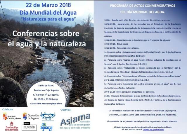 Día Mundial del Agua en Segovia