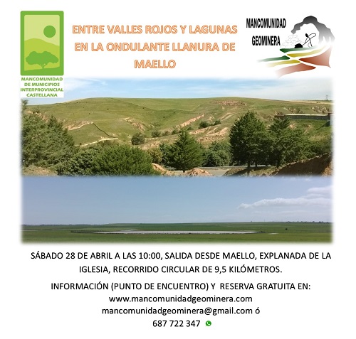 Próximas excursiones organizadas desde Mancomunidad Geominera