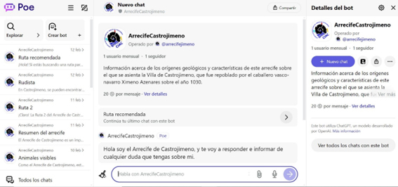 La IA o AI (inteligencia artificial) al servicio del Arrecife de Castrojimeno