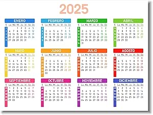 Calendario de actividades GSg 2025